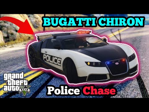 I Stole This Police "BUGATTI CHIRON" in GTA 5 !!!