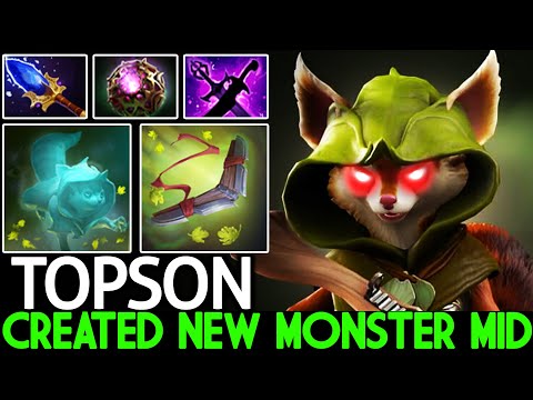 TOPSON [Hoodwink] Created New Monster Mid First Item Scepter Dota 2