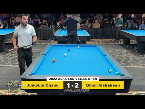 「2022 ALFA LAS VEGAS OPEN」Jung Lin Chang (張榮麟) vs Omar Alshaheen