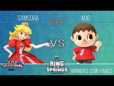 King of the Springs Winner's Top 8 - Winner's Semi- Finals - Samsora (Peach) vs MJG (Villager)