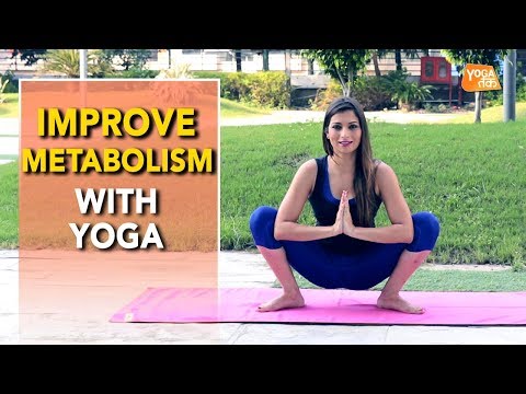 Yoga To Improve Metabolism | Garland Pose | Yoga Tak