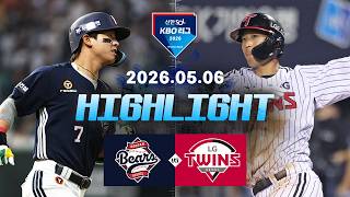 KBO 두산 1-6 LG 하이라이트