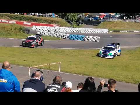 Máriapócs Rallycross Parádé crash