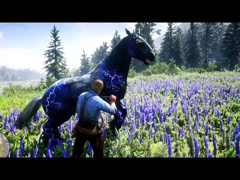 Arthur tried hard to catch this Horse but it ran away - Rdr2 Gameplay