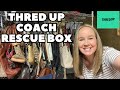 Coach purse mystery box from Thred up |$100 for 4 purses/1 accessory