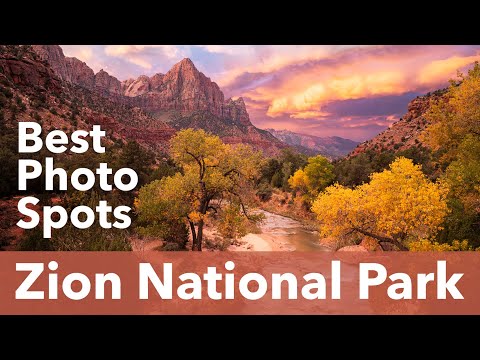 Best Photo Spots If You Only Have An Hour at Zion National Park #zionnationalpark