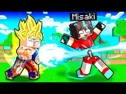 Using GOKU to Fool My Friends in Minecraft!😱💥