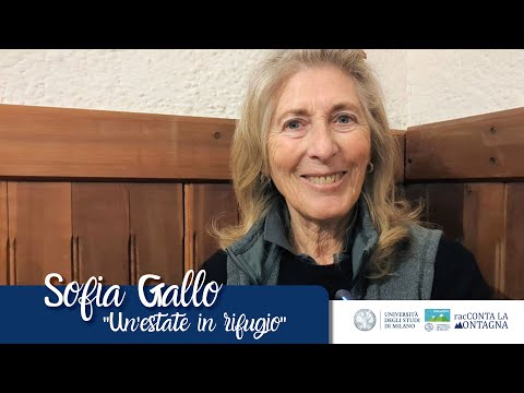 Sofia Gallo si racconta per racCONTA LA MONTAGNA — Un'estate in rifugio