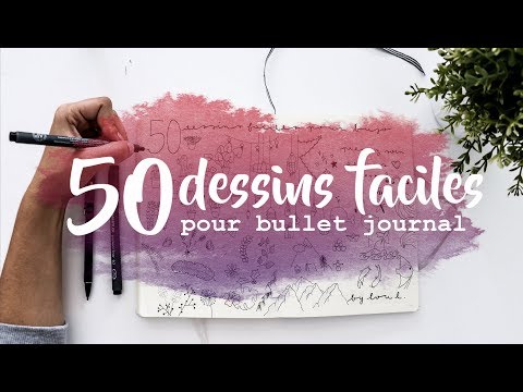 Tuto bujo : 50 dessins faciles (Bullet journal français)