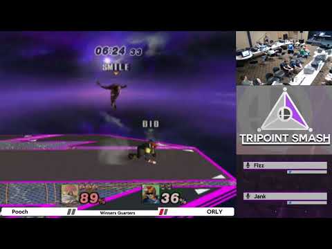 Pooch (Sheik) vs ORLY (Captain Falcon) - Tripoint Smash 24 Winner's Quarters
