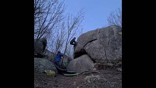 Video thumbnail of Zone rouge, 6c+. Targasonne