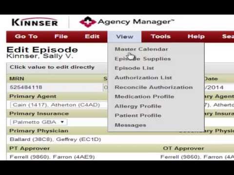 Login Kinnser Software