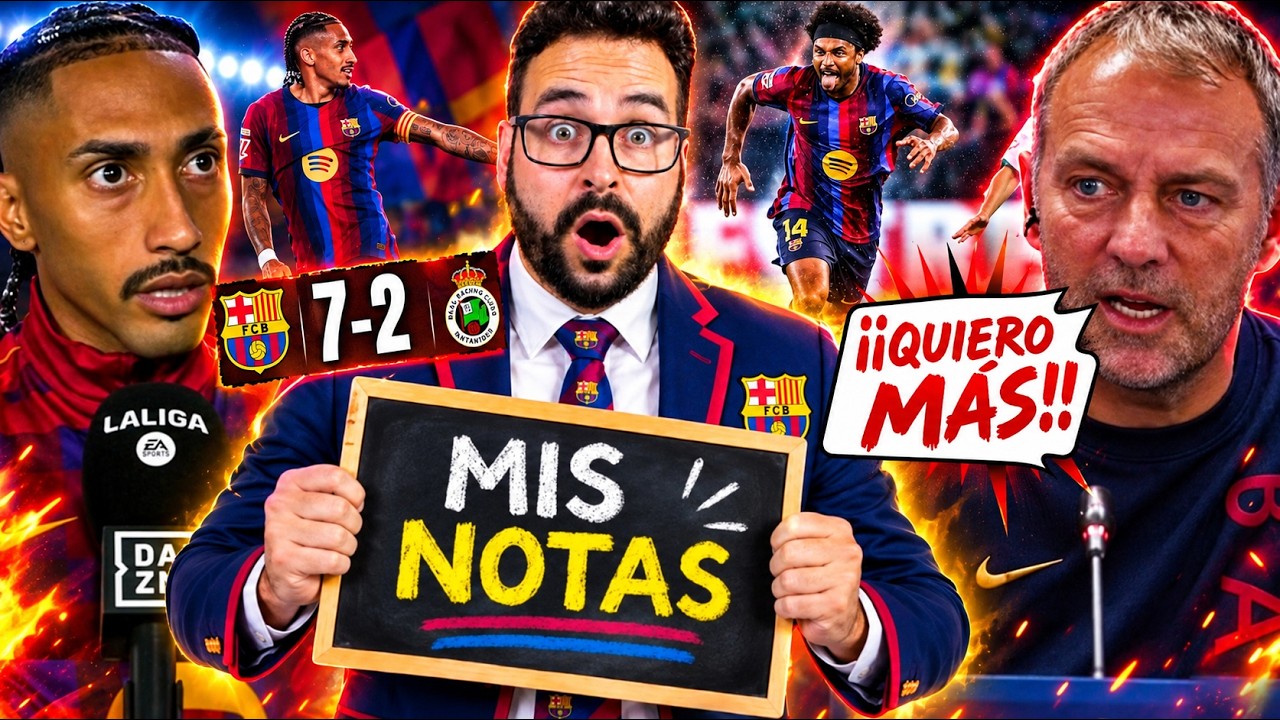 💥FLICK PESE al 7-2 "QUIERO MÁS, NO me CONFORMO" - ADEYEMI ASOMBRA a TODOS - Mis NOTAS a JUGADORES