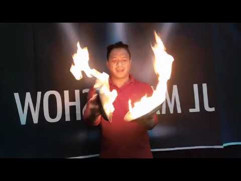 Double Fire Pan Into Bouquet