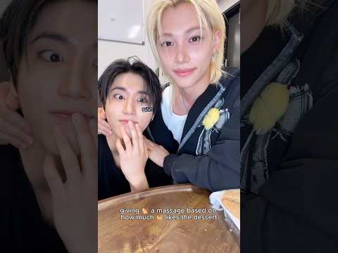 sweet tooth twins🍰🍪 #StrayKids #스트레이키즈 #한 #HAN #필릭스 #Felix #YouMakeStrayKidsStay