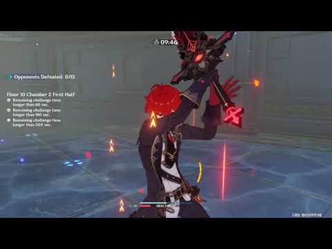 F2P 9 Star Spiral Abyss Floor 10