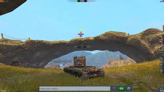 WOT Blitz эксперимент - фугасный урон сквозь стены и мосты