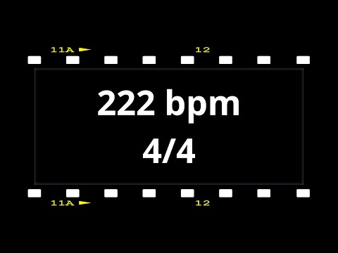 4/4 Metronome - 222 BPM 🎵