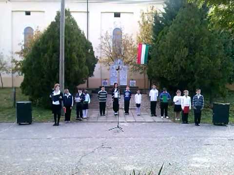 Homokmégy Okt. 23-i megemlékezés