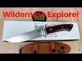Bark River Wilderness Explorer Classic Loveless Design With Quality Materials
