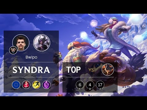 Syndra Top vs Rumble - EUW Challenger Patch 9.24