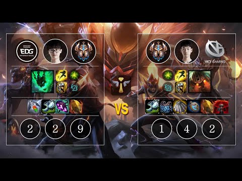 EDG Meiko Thresh vs VG Hang Nautilus Sup - KR Patch 10.12