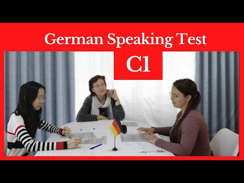 German Speaking Test C1, Mündliche Prüfung telc C1, 2025