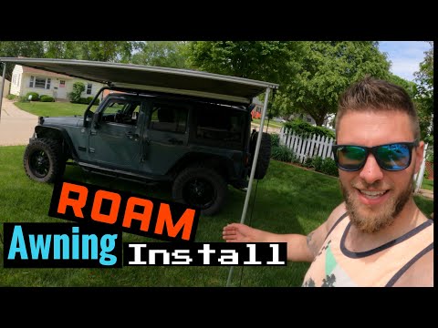 Roam Adventure Co awning install