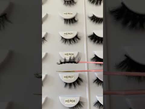 HER06 | wispy natural lashes  | 13mm