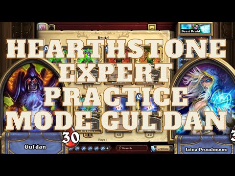 🃏 Hearthstone Expert Practice Mode Gul'dan