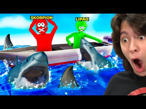 I WAS DEVOURED BY SHARKS IN GANG BEAST!!!