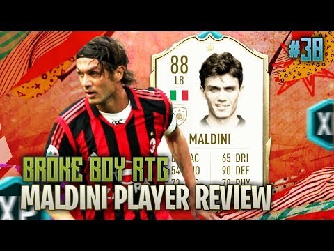 BROKE BOY RTG #30 - 88 MALDINI REVIEW - FIFA 20 ULTIMATE TEAM