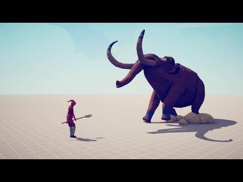 MAMMOTH vs ALL UNITS - Totally Accurate Battle Simulator TABS