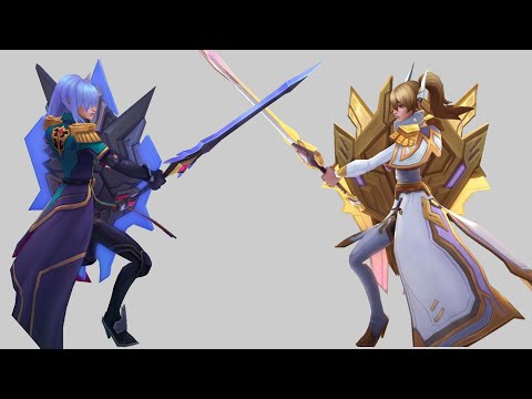 Battle Academia Leona vs Prestige Battle Academia Leona Skin Comparison