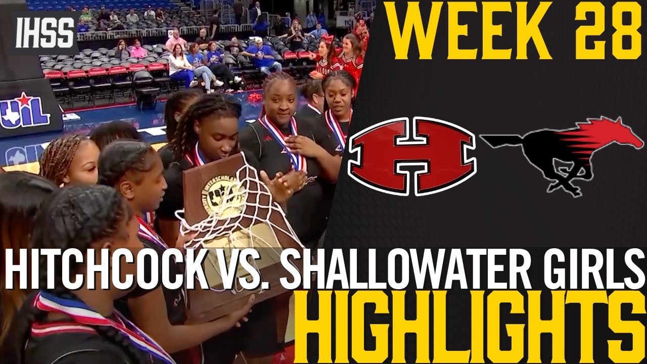 Hitchcock Wins First-Ever Girls State Basketball Title vs Shallowater