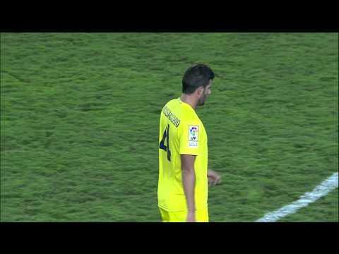 Gol de Musacchio (1-1) Villarreal CF - CD Guadalajara Jornada 3