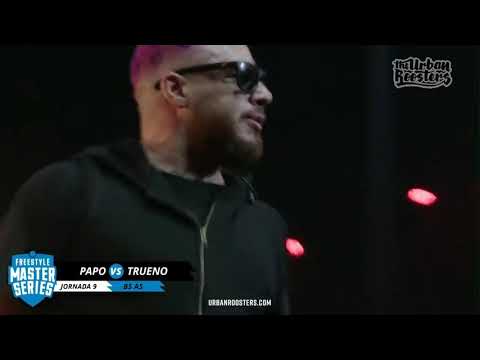 Épico flow y minutazo épico de papo VS trueno