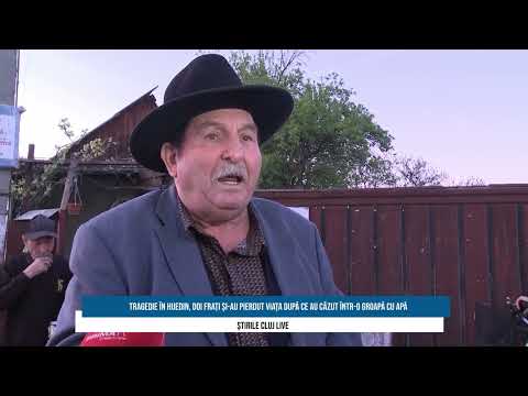 TRAGEDIE ÎN HUEDIN – DOI FRAȚI ȘI-AU PIERDUT VIAȚA DUPĂ CE AU CĂZUT ÎNTR-O GROAPĂ CU APĂ