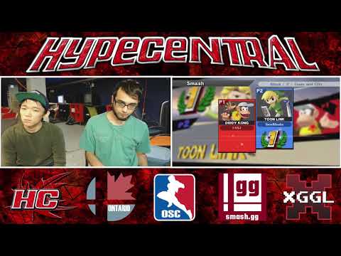 HC120 Smash4 Singles - LF Bo5: LSSJ (Diddy Kong/Bayonetta) vs Moobs (Toon Link)