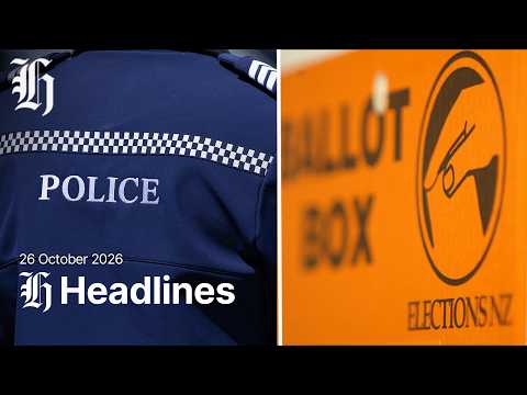 Thumbnail for NZ Herald Morning Headlines | Monday, October 26, 2026