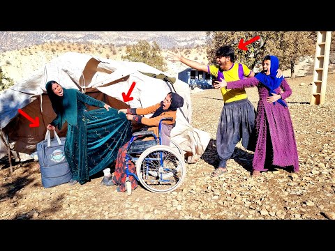 A mother's betrayal of her daughter: A mother leaves her daughter alone in front of an angry man.