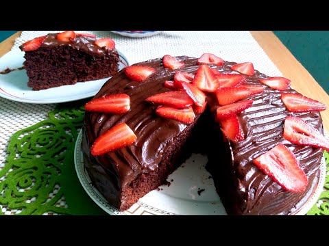 QUICK chocolate cake БЫСТРЫЙ ШОКОЛАДНЫЙ ПИРОГ / English