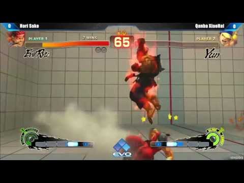 [EVO 2013 SSFIV AE Top 32] Hori Sako (Evil Ryu) vs Qanba XiaoHai (Yun)