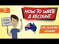 How to Write a Recount | Writestyler | Pro Level