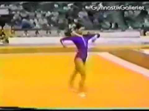 Nelli Kim 1976 Olympics WAG EF FX