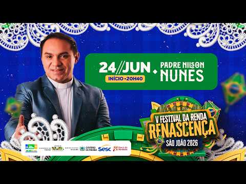 🎥 AO VIVO | V Festival da Renda Renascença – São João 2026