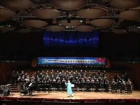 ''Sakura'' by World Youth Choir 2008 @ Xinghai Concert Hall, Guangzhou, China