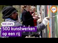 "Behoorlijk aankwasten" 500 schilderijen in de maak