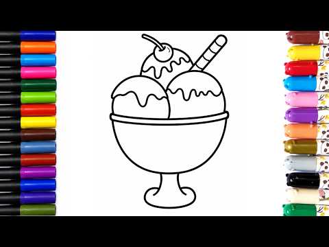 Coloring Pages Ice Cream