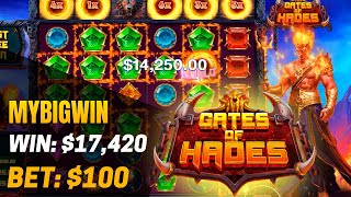 💰 Gates of Hades Slot Big Win! Total Win $17,420